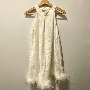 Lilly Pulitzer White Sequin Dress